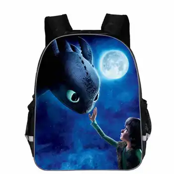 

How to Train Your Dragon Children School Bags Set Cartoon Backpack Kids School Boy Girl Book Bag Mochila Infantil
