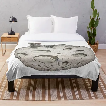 

Soft Blanket for Bed Sherpa Flannel Fleece Blanket Home Travel Sofa Soft Throw Blanket Teeter Totter On The Moon