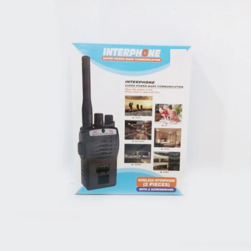 

Electric Model Walkie-talkie Children Play House Toys Wireless Dialogue Scene Parent And Child Interactive Parent And Child Game