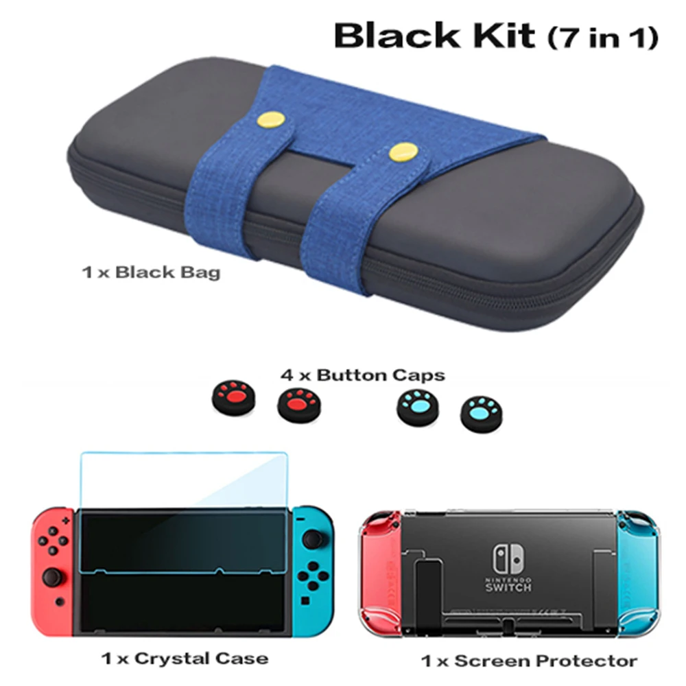 Портативный чехол для kingd Switch, сумка для хранения, Жесткий Чехол для Nitendo Switch NS, аксессуары для консоли, Дорожный Чехол, тонкая сумка NX