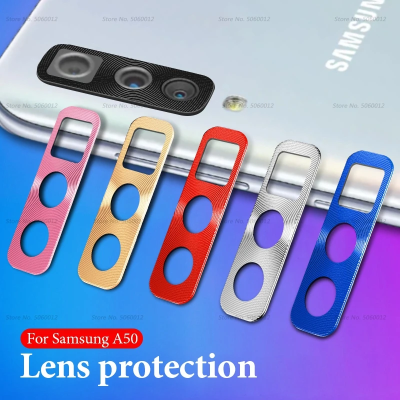 Защитное кольцо покрытие алюминия для объектива камеры samsung Galaxy A50 A30 A 50 30 Silm защитный чехол для камеры