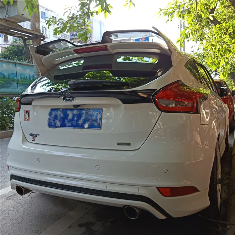 Спойлер для заднего крыла автомобиля Ford Focus высококачественный спойлер из АБС