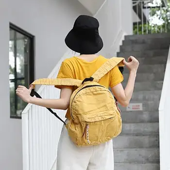 

Korean version of Harajuku Fengshui canvas bag wild forest literary shoulder bag casual retro lazy student