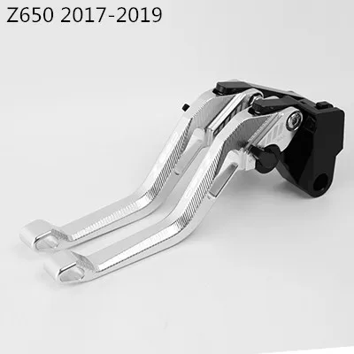 DESRIK логотип z900 z650 высокое качество CNC Рычаги Тормозная система сцепления мотоцикла для Kawasaki Z900 Z650 - Цвет: Z650 Silver