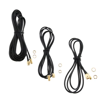 

5m/1.5m/1m Extensional Cable SMA Male to SMA Female Coax Adapter WiFi Antenna Connector RP SMA Cable Extension RG174