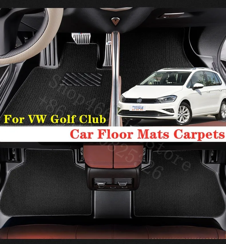 Автомобильные коврики Puou для VW Golf Club передний и задний полный комплект