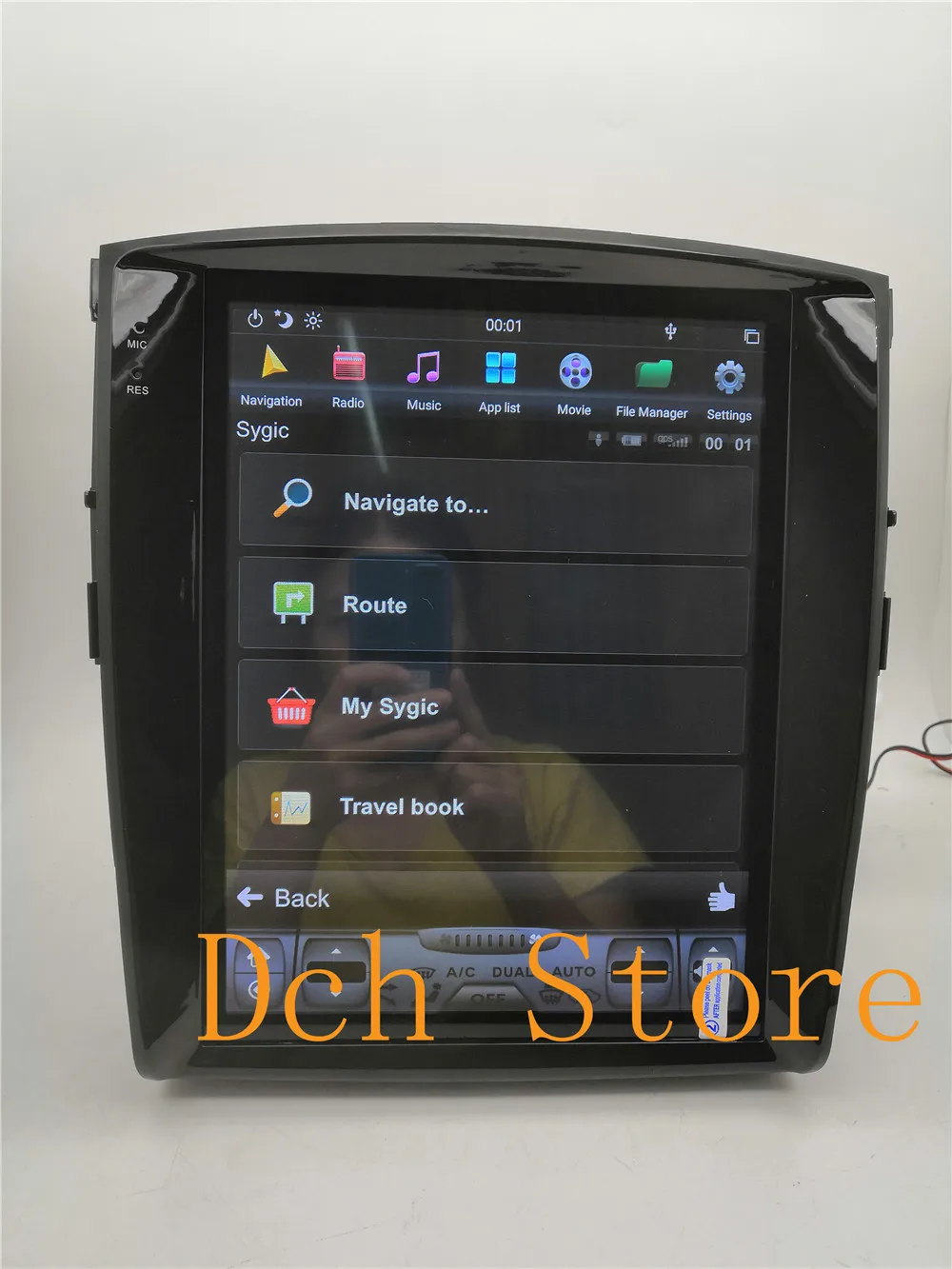 12,1 ''Tesla стиль Android 8,1 PX6 CARPLAY ips автомобильный DVD gps плеер для MITSUBISHI pajero V97 V93 2006- Радио Стерео навигатор