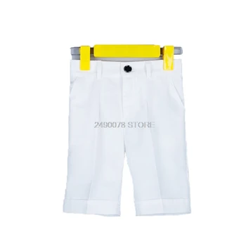 

Formal Trousers For School Boys Preppy Style Short Pants Teenager Casual School Uniforms for Children Clothes 2-16 Years Old