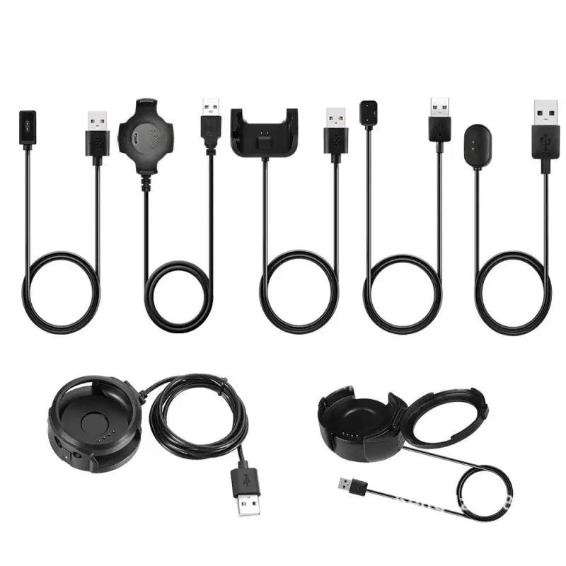 Магнитное зарядное устройство USB для Xiaomi Huami Amazfit Bip Молодежные зарядные