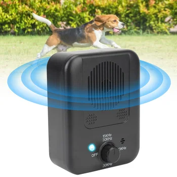 Pet Dog Repeller Anti-Barking Device Ultrasonic Outdoor Dog Repeller Bark Suppressor Pet supplies Anti-Noise Rechargeable 1