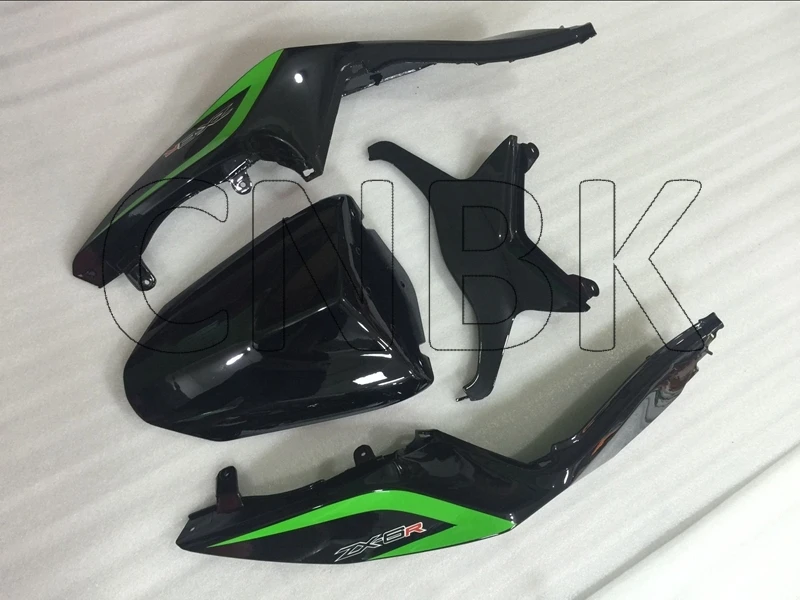 Для Kawasaki Zx6r Обтекатели Zx6r зеленый черный обтекатель ниндзя Zx-6r 2013- обвес