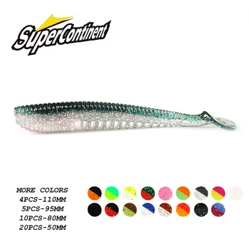 BEST BUY ❤️ 5cm 8cm 9.5cm 11cm Fishing Lures soft lure Artificial bait Predator Tackle for pike and Pike - discount item 40% OFF Sports & Entertainment