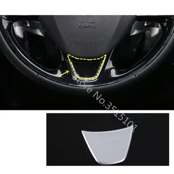 

For Mitsubishi Eclipse Cross 2017 2018 2019 2020 Car Cover Steering Wheel Interior Kit Switch Trim Frame Type U 1pcs