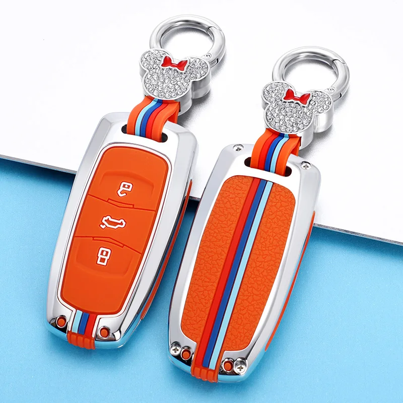 Copertura della cassa chiave a distanza dell'automobile per Geely Atlas Boyue NL3 EX7 Emgrand X7 SUV SUV GT GC9 accessori Shell Fob protetto - Hd2fbc41f4e1f43ba95e333975eefff1bl