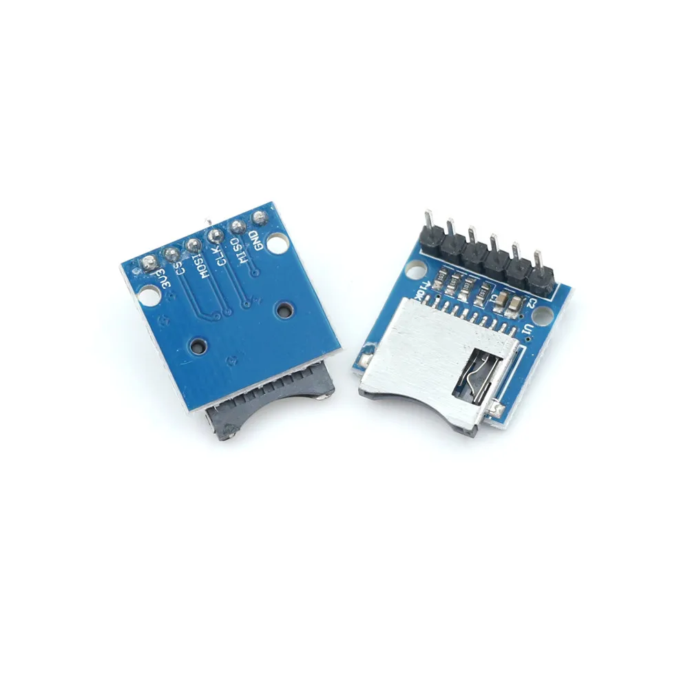 2 шт. Micro SD плата для хранения TF кард ридер защитный модуль памяти SPI высокое