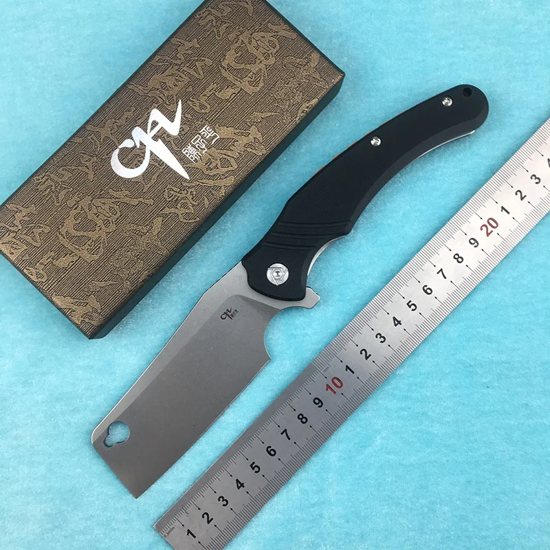 Складной нож CH 3531G10 флиппер лезвие из стали D2 шайба рукоятка G10 для улицы кемпинга
