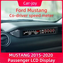 Passenger LCD Display for Mustang 2015-2020 dashboard accessories Digital Instrument Panel Speed Meter Screen FR 812 Style