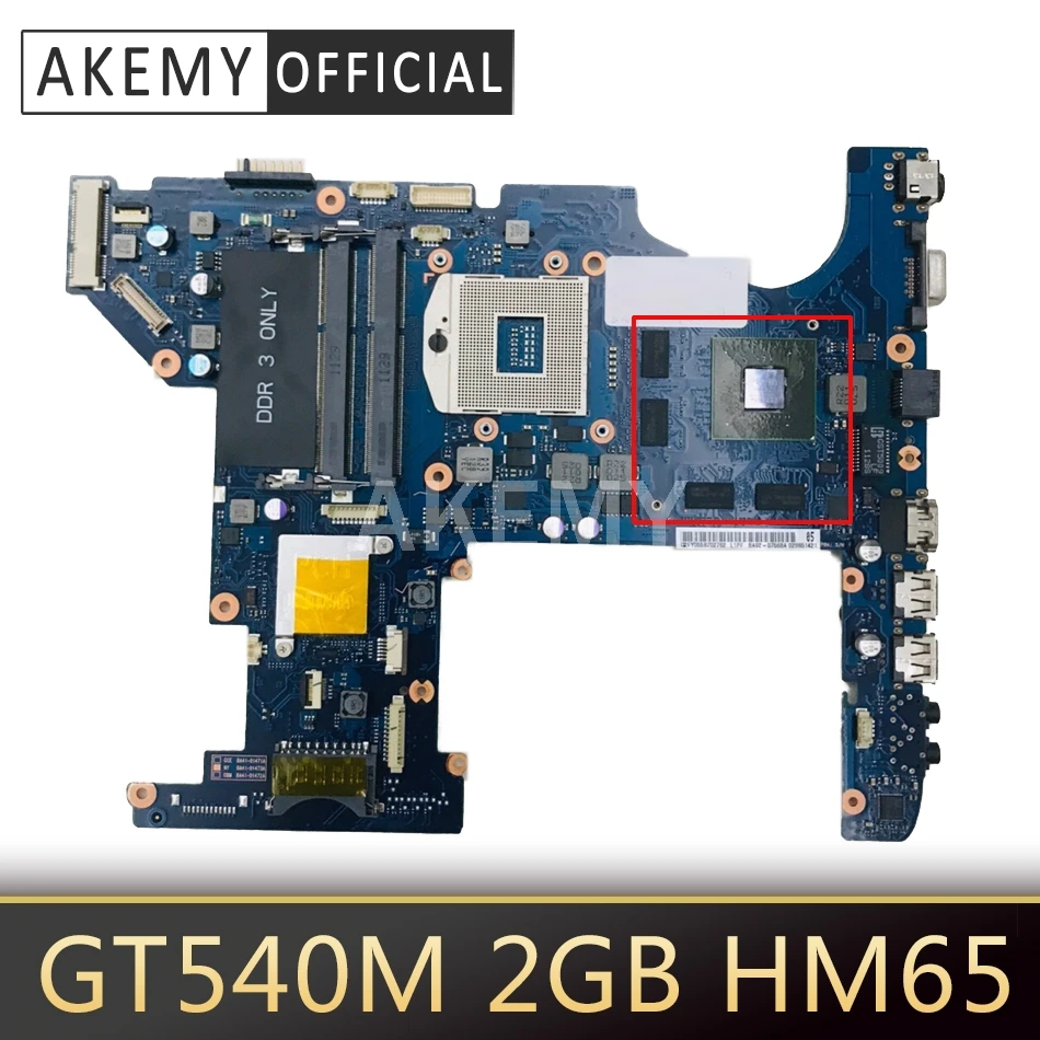 Оригинальное для Samsung RF711 Материнская плата ноутбука BA92 07584A 07584B GT540M 2 Гб HM65 100%