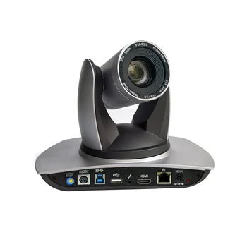 Cámara web profesional de 2MP, Zoom óptico de 20X, videoconferencia, USB, HDMI, transmisión en vivo, Audio sobre IP
