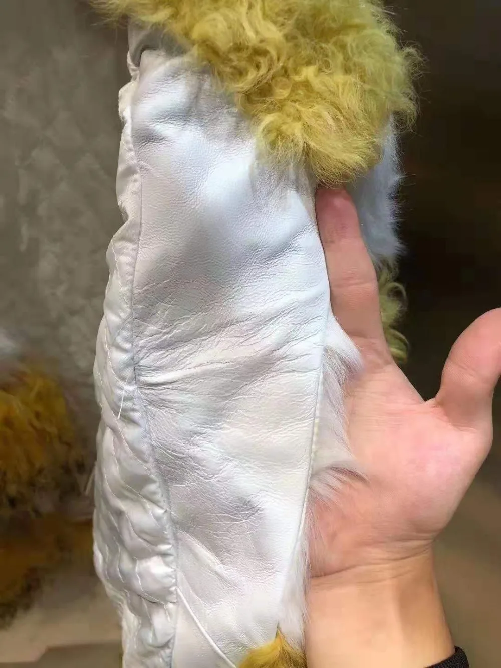 Новинка, модная женская одежда, уличная одежда, пальто из овчины, толстое теплое пальто с натуральным мехом, однотонная повседневная меховая парка, зимняя куртка