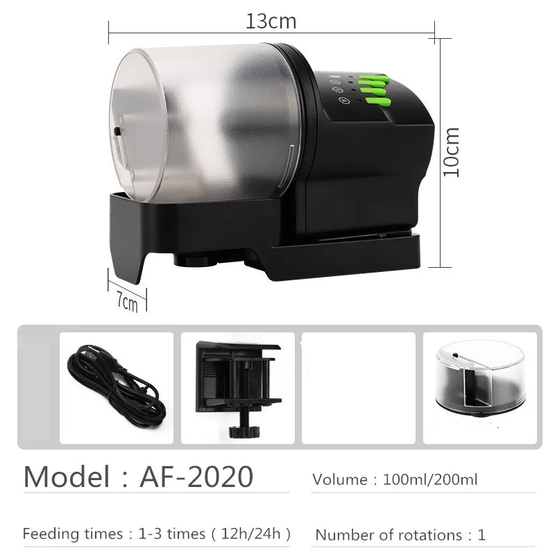 Adjustable Automatic Aquarium Timer Auto Fish Tank Pond Food Feeder Feeding with LCD Aquarium Tank Automatic Fish Feeder 