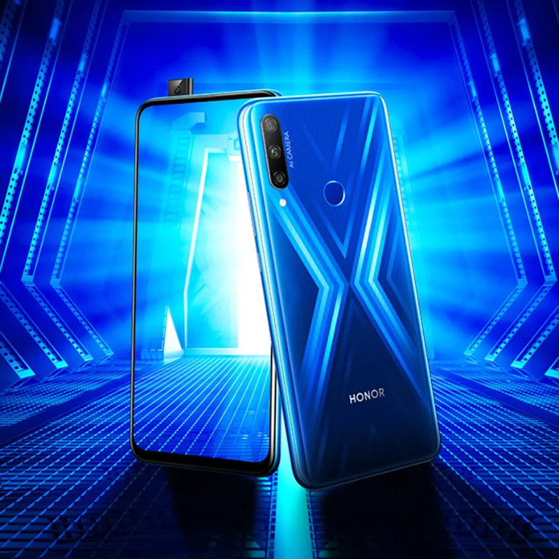 Глобальная версия Honor 9X 6 ГБ 128 Гб Смартфон 48MP Тройная камера мобильный телефон