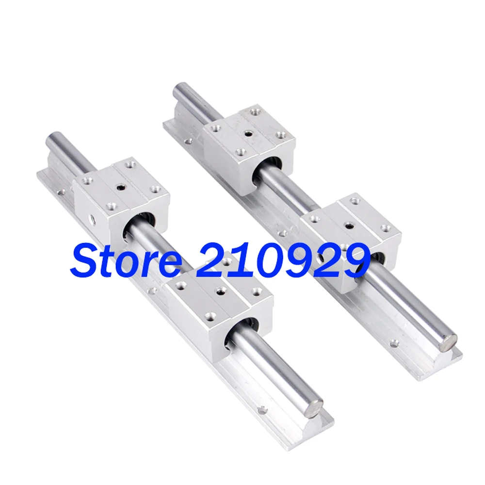 2pcs SBR12 - 500mm linear guide + 4pcs SBR12UU block cnc router | Обустройство дома