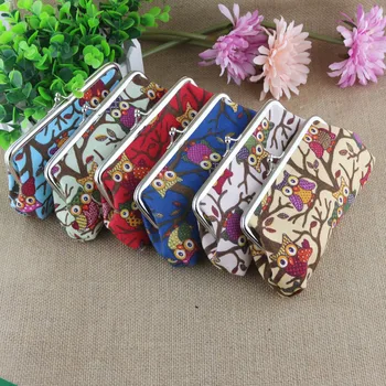 

Men Women Card Coin Bags Key Credit Card Holder Wallet Coin Pouch Bag Purse Cute Owl mini Coin Bags Holders