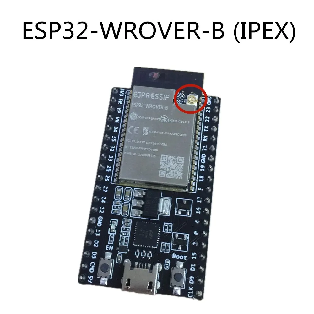 ESP8266-DevKitC изолятор балки встряхивая bmw-prog ESP32-PICO-KIT ESP32-DevKitC ESP-WROOM-32 ESP-WROOM-32D ESP32-SOLO-1 ESP-WROOM-32U ESP32-WROVER-B - Цвет: ESP32-WROVER-IB
