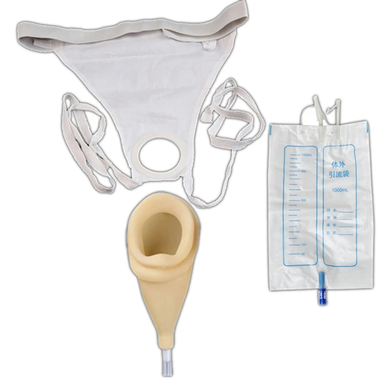 

Women Urinals Latex Urine Collector Bedridden Breathable Urine Bag Urinary Incontinence