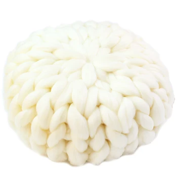 

Best White Round Woven Pillow Sofa Pillow Home Decorative Pillows Hand Made Cushion Pillow Support for Neck