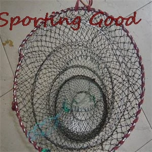 New Style High Quality Large Mesh Fishing Trap Cast Cage Net Size 30x50cm Wholesale 1Pcs