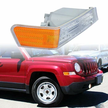 

Passanger Side RH Corner Light Turn Signal Lamp Housing Front Right Parking Turn Signal Light Shell For Jeep Patriot 07-2014
