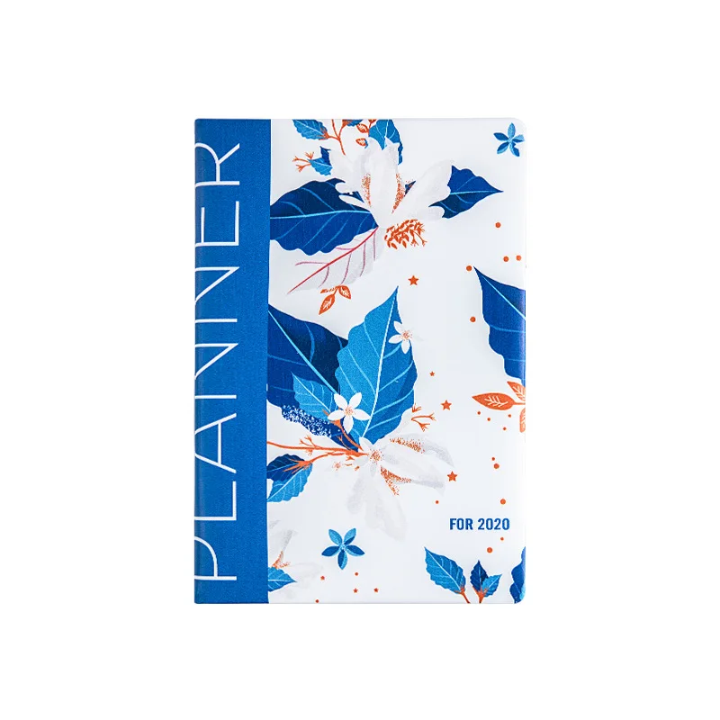 А5 каваи планировщик цветочный план книга из искусственной кожи 2020 годовая