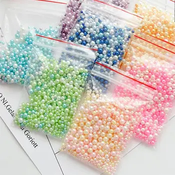 

About 500 Pcs 8 Color Crystal Epoxy Pearl Filling for Necklace Bracelet Jewelry Makeing Accessories