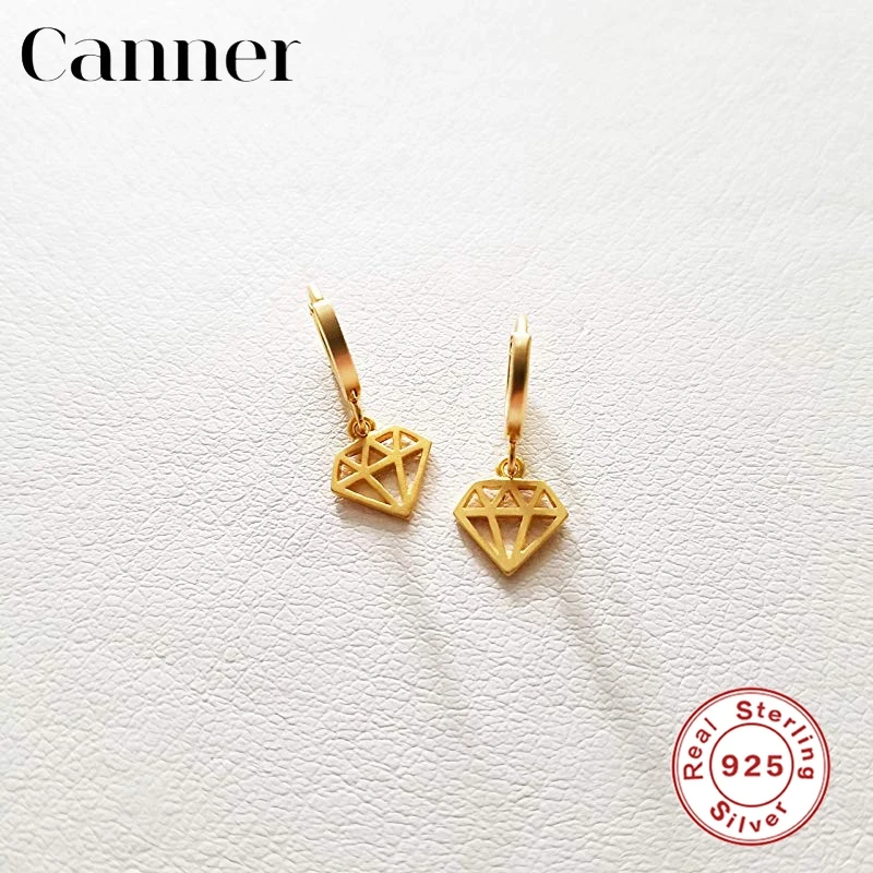 2 gold 925 пробы, серебряные маленькие серьги-кольца для женщин, простой геометрический крест/круг звезд, крошечные серьги-кольца, женские модные ювелирные изделия - Окраска металла: 2 gold