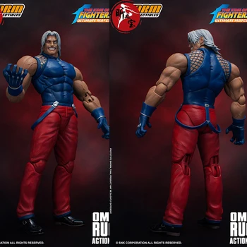 

Storm Toys 1/12 KOF King of Fighters 98 OMEGA RUGAL Omega Lucar three head carving toy ornaments in stock