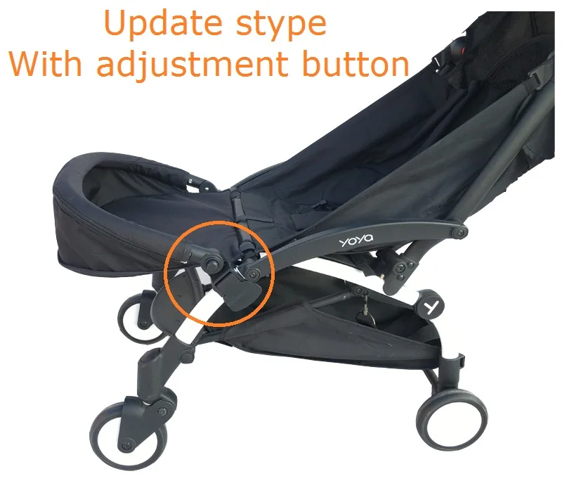 Update stype Аксессуары для детских колясок, подножка для Babyzenes yoyo Yoya, подножка для ног, расширитель для ног 32 см, муфта для Vovo Babytime - Цвет: Update stype