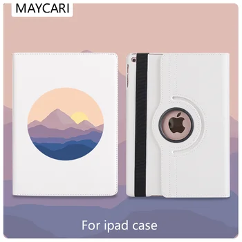 

Ipad 2 3 4 360° Rotating Leather Stand Case Beautiful Sunset Cover Protective For 2020 iPad Pro 11 12.9 10.5 7.9 inch Mini 1 2 3