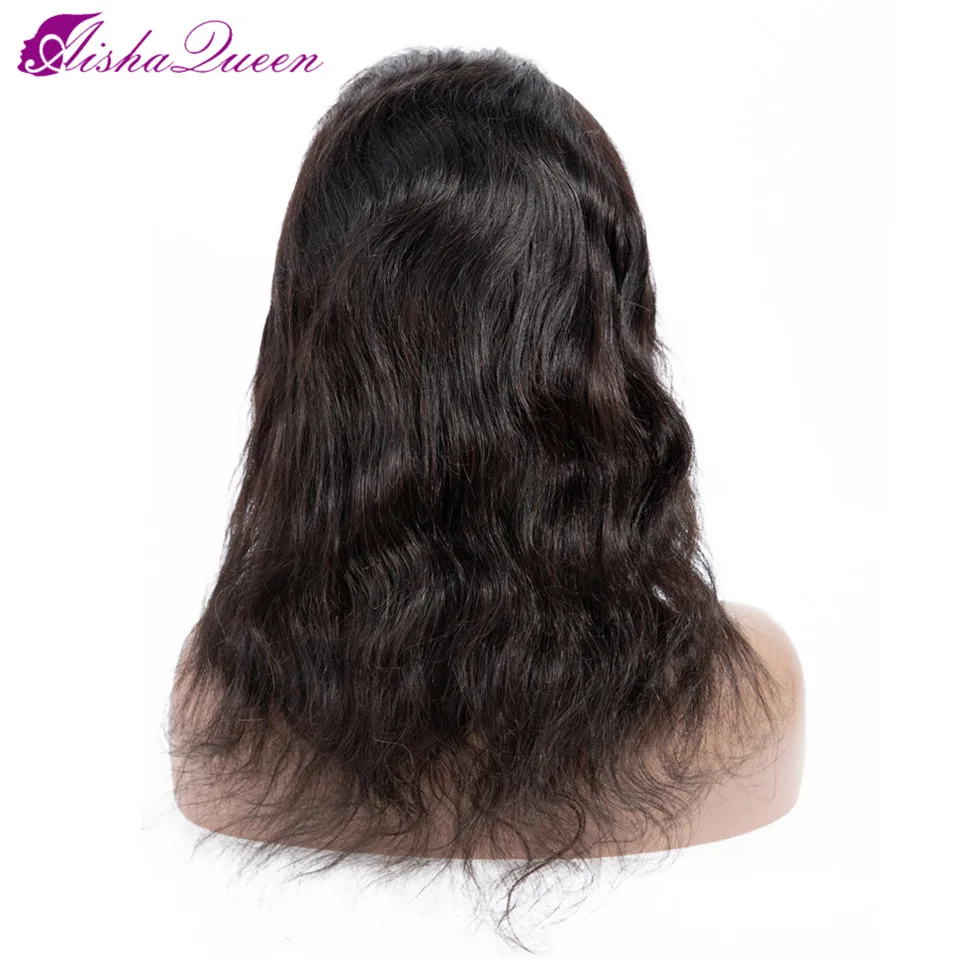  Aisha Queen 4x4 Lace Closure Wig Body Wavy Human Hair 130% Density Lace Wigs Natural Color Non-remy