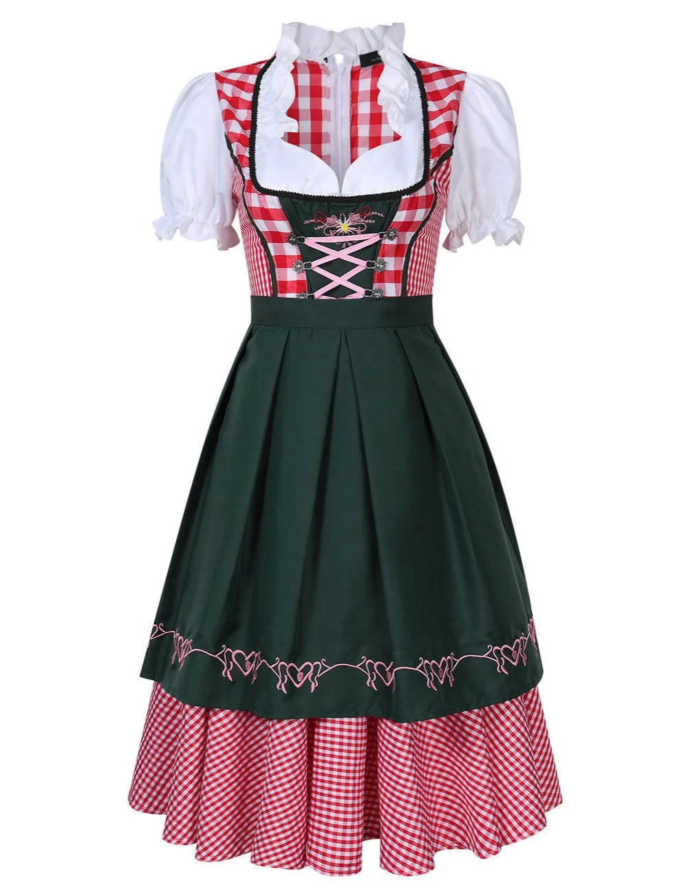 2 шт./компл. Oktoberfest Bavaria традиционный Dirndl Германия костюм разносчицы пива малыш плед платье