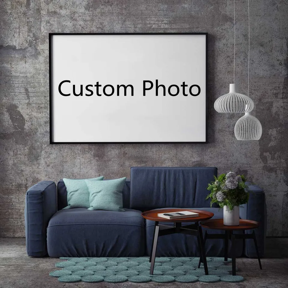 Индивидуальная фотография на холсте любого размера HD картины постеры настенные