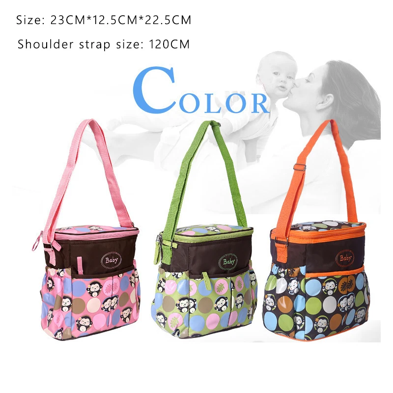 Multifunctional Baby Diaper bag Baby Care Nappy Bags Print baby stroller bags Mummy Maternity bag mom Travel handbag