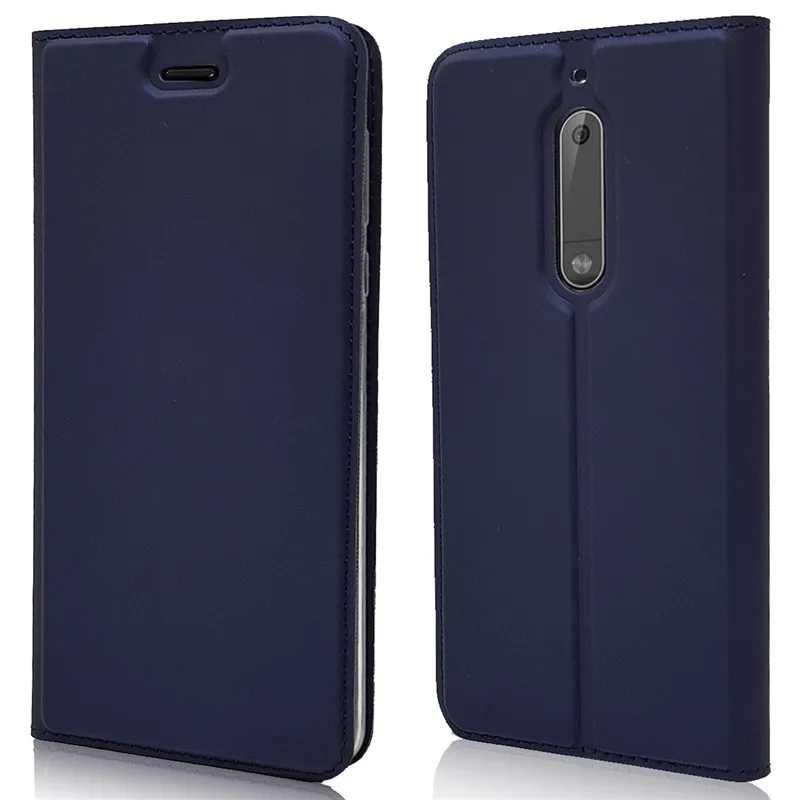 Для Nokia 5 кожаный чехол для Coque Nokia 5 NOKIA5 TA-1053 TA-1044 TA-1024 TA-1053 TA-чехол Магнитный флип-чехол для телефона