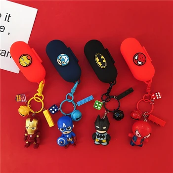 

Cute 3D Silicone Case for Huawei FreeBuds for Honor Flypods Lite Youth Version Earphone Protective Cover Doll Decor Keyring