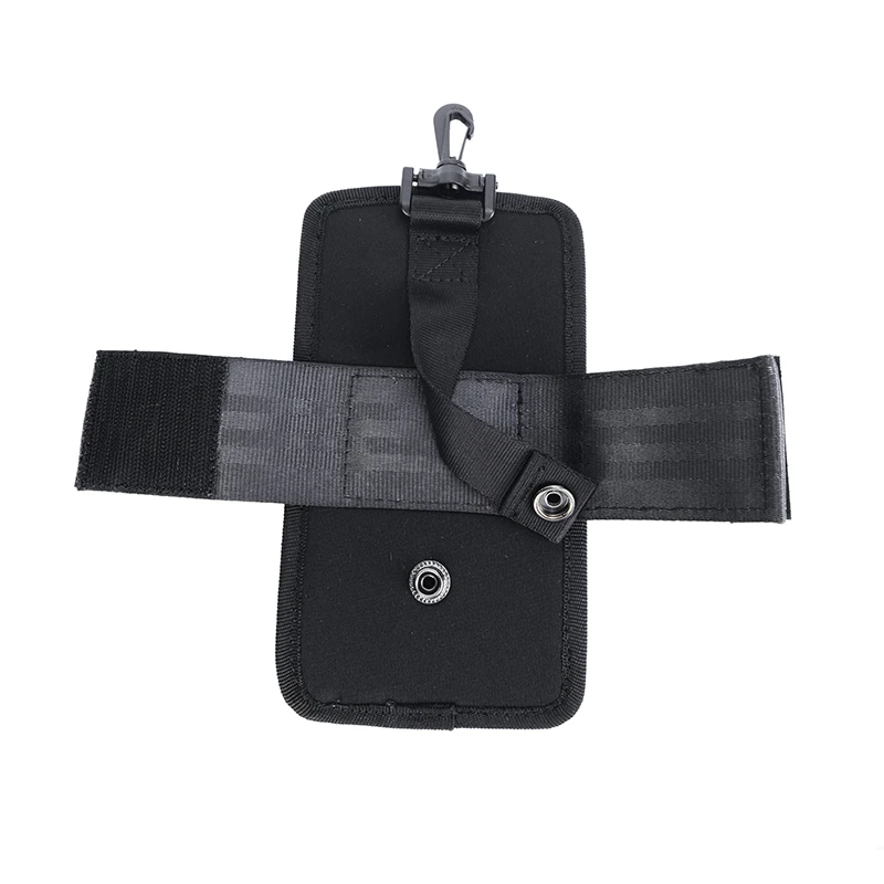 Stream Trail Waterproof Bag Accessory Detachable Mobile Phone Cellphone Holder Hanging Shoulder Strap Elastic Material Easy Use