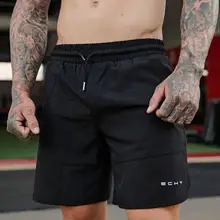 Шорты для бега, для спортзала, для бега, спортивные мужские шорты, быстросохнущие, для ММА, бокса, короткие штаны, мужские пляжные тренировочные брюки для тренировок