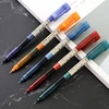 Vintage Gel Pens 0.5mm Extra Fine Quick Drying Precise Tip Liquid Ink Rolling Ball Pens for  Planner Stationery ► Photo 3/6