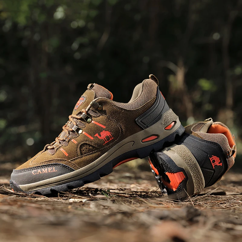 New Arrival Trekking Boots Men Army Green Men Rock Climbing Shoes Wearable Men Hunting Shoes Anti-Slippery Hiking Shoes For Mens
