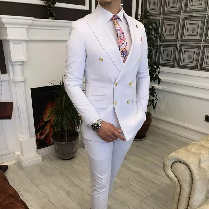 Double-Breasted-White-Men-Suits-with-Peaked-Lapel-Slim-fit-2-piece-Wedding-Tuxedo-Man-Fashion